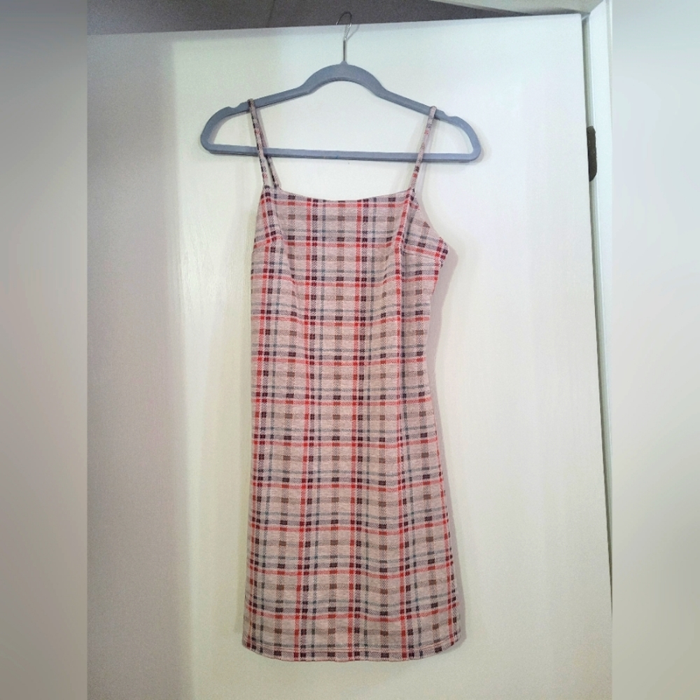 Plaid Mini Dress